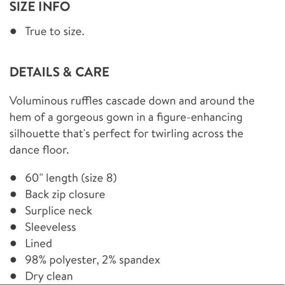 Carmen Marc Valvo Cascade Infusion Gown - Picture 14 of 15